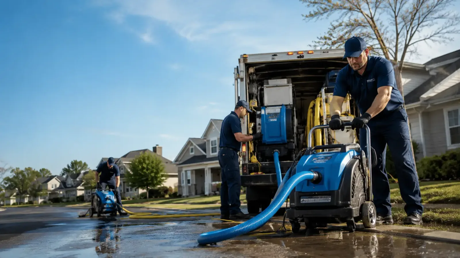 Flood Damage Cleanup in Vinson, OK